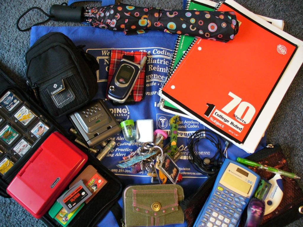 School Bag. Photo.
