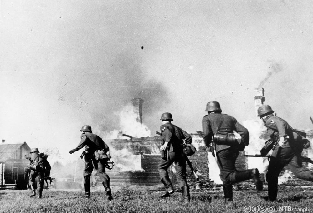 Tyske soldater, Østfronten 1941