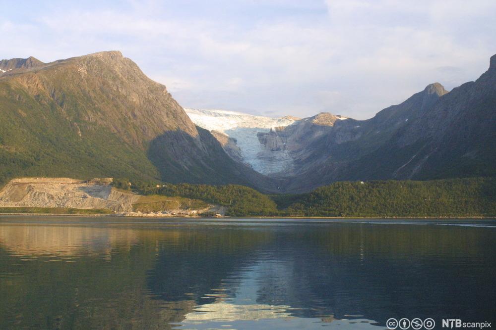 Svartisen. foto