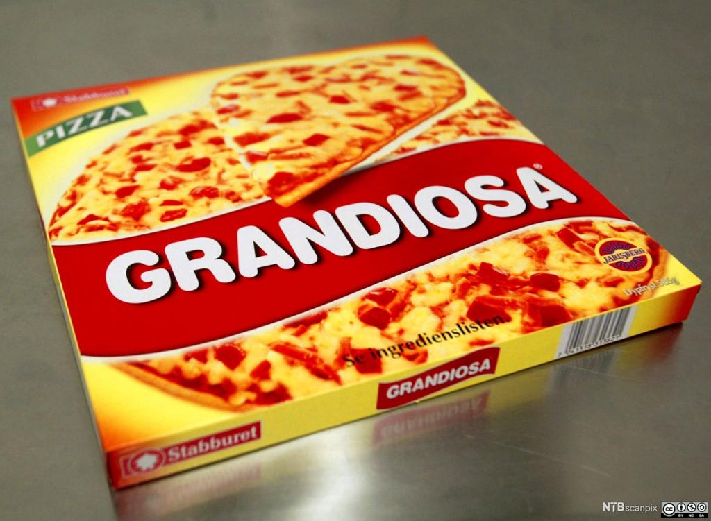 Pizza Grandiosa. Foto.
