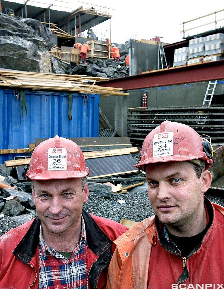 Polske arbeidere i Norge. Foto. 