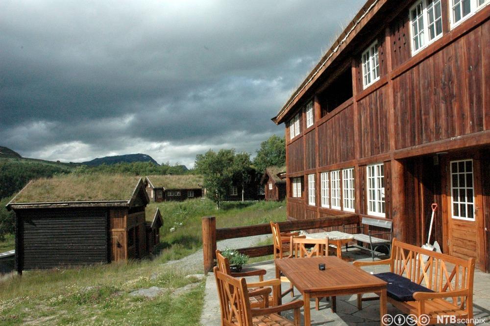 Bilete av Harahorn høgfjellshotell i Hemsedal. Foto.