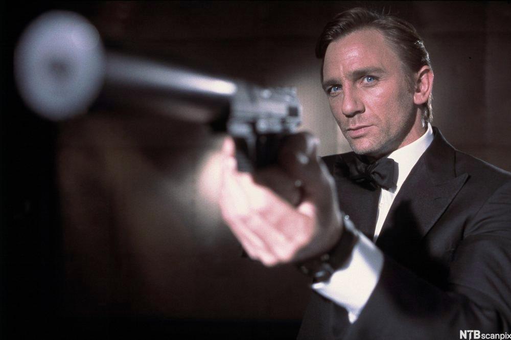 Daniel Craig som James Bond. Foto.