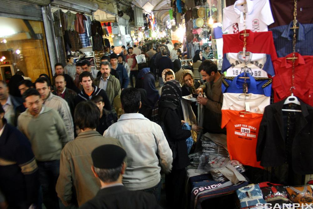 Bazaar in Tehran