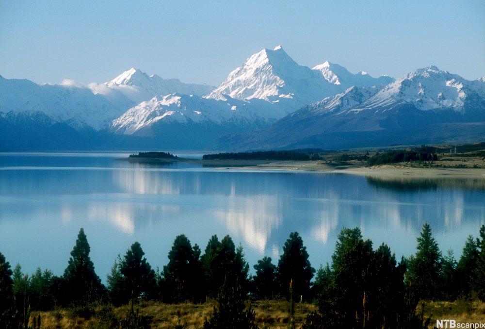 Mt. Cook, New Zealand. Photo.