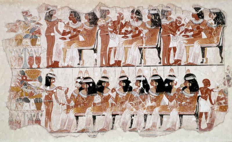 Veggmaleri fra graven til Nebamun