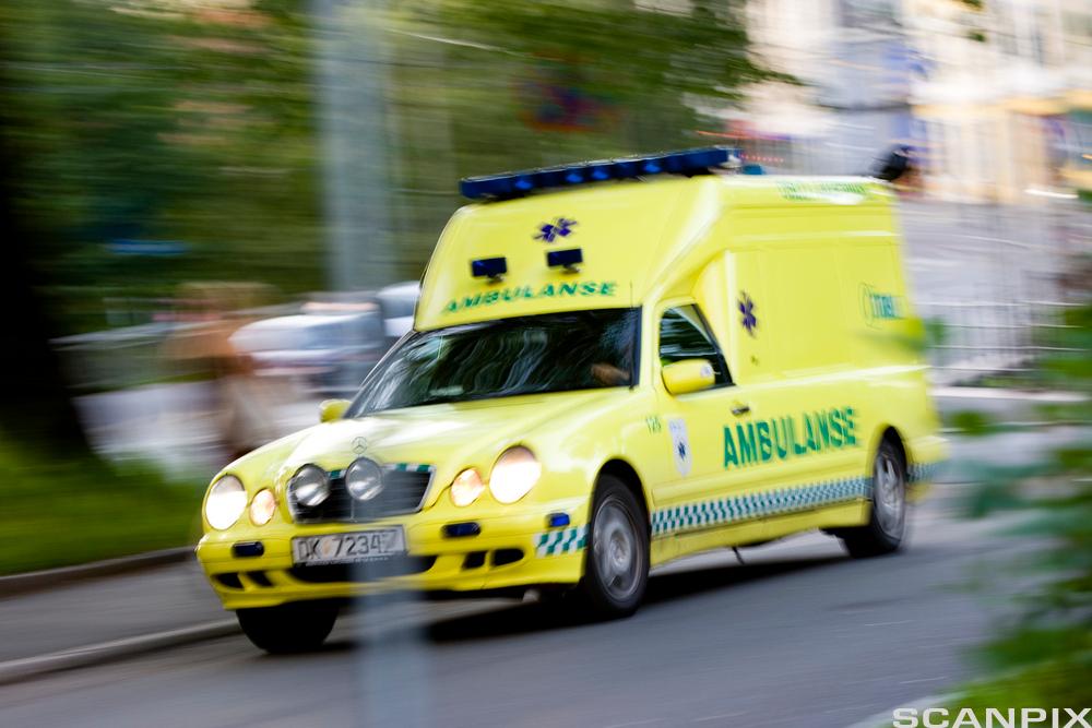 Ambulanse. Foto.