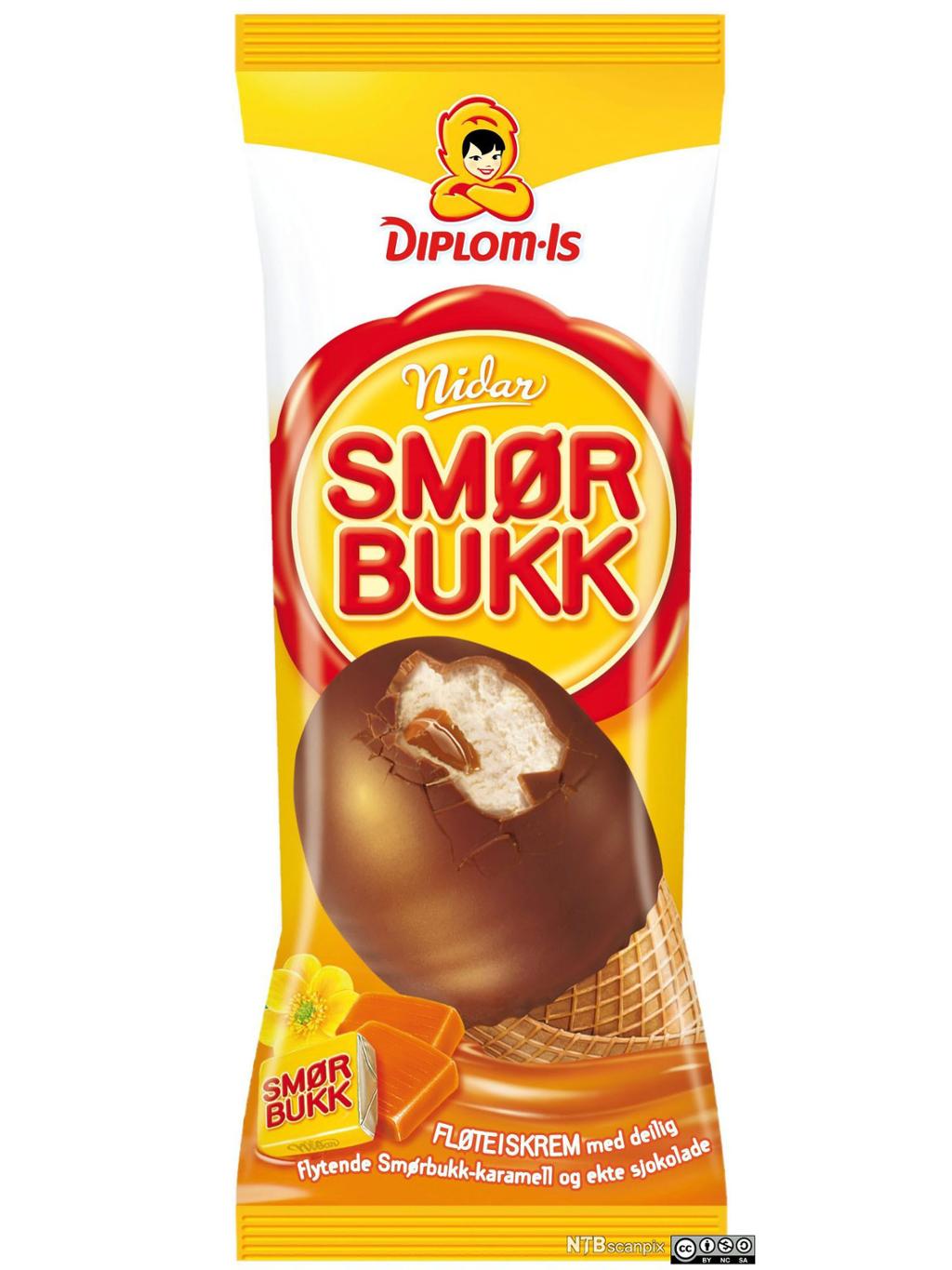 Smørbukk fra Diplom-Is. Foto.