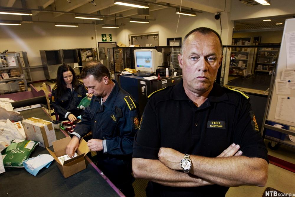 Kontorsjef på tollvesenet