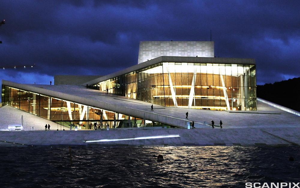 Operahuset i Bjørvika. Foto.