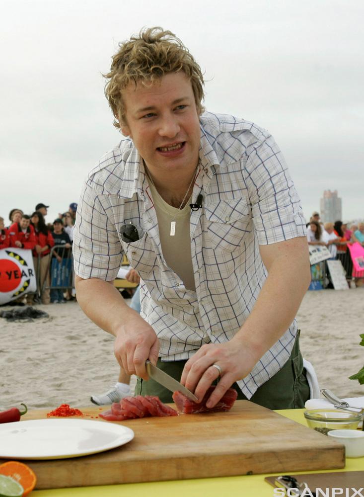 Jamie Oliver blends passionate activism for nutrition with reality TV.