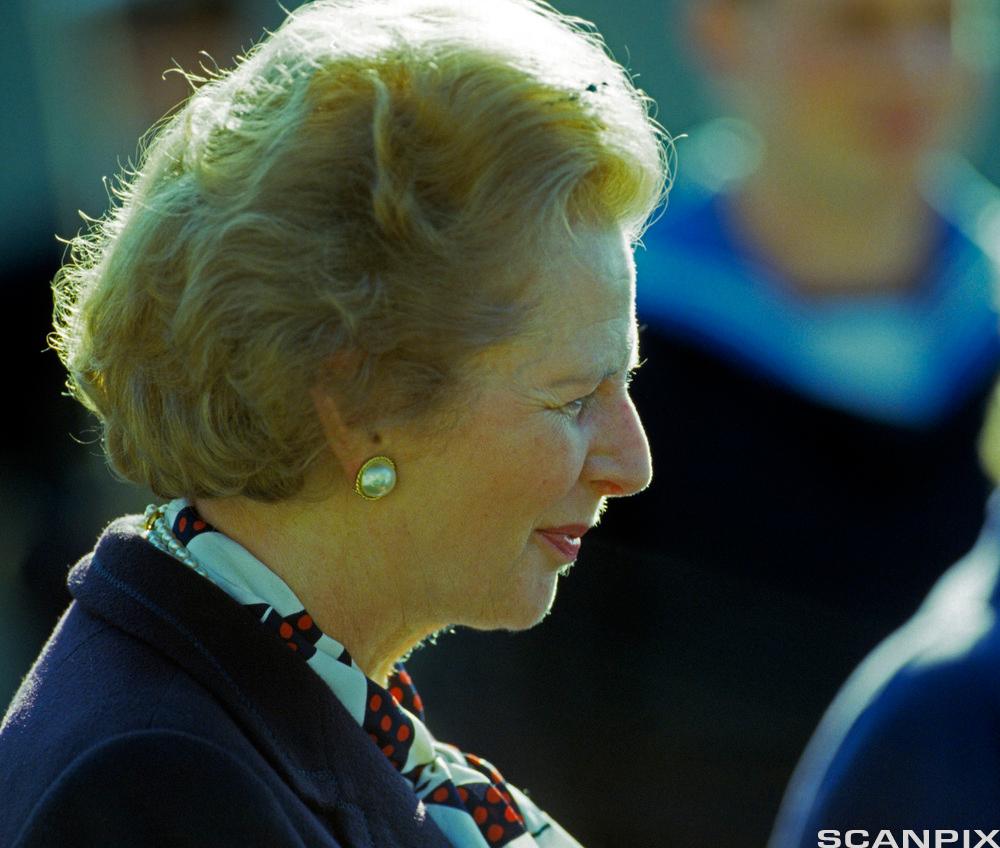 Margaret Thatcher. Foto.
