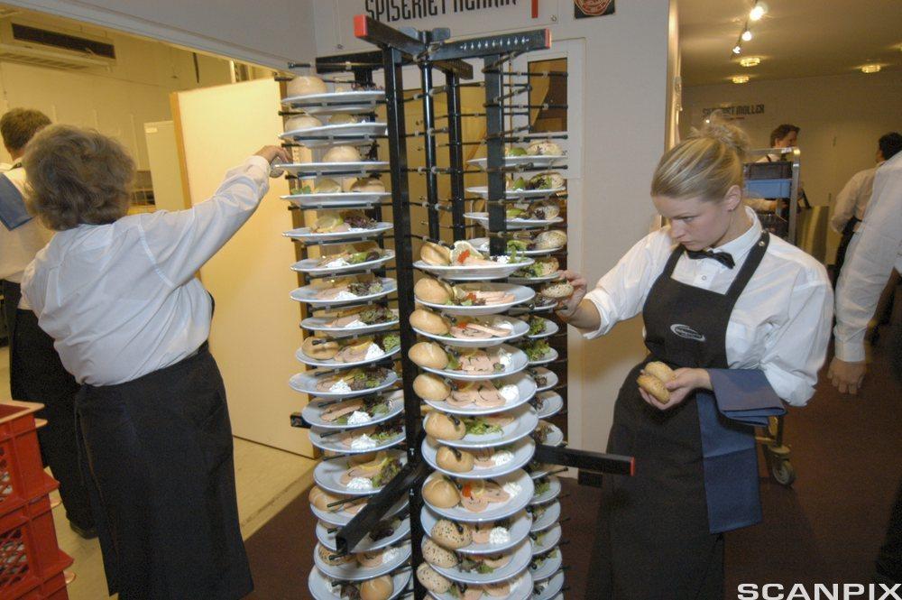 bilde av et storkjøkken