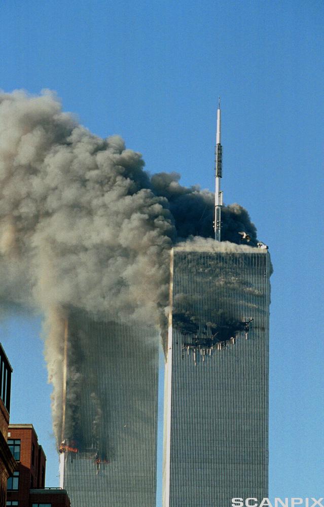 Twin Towers 9/11. Photo.