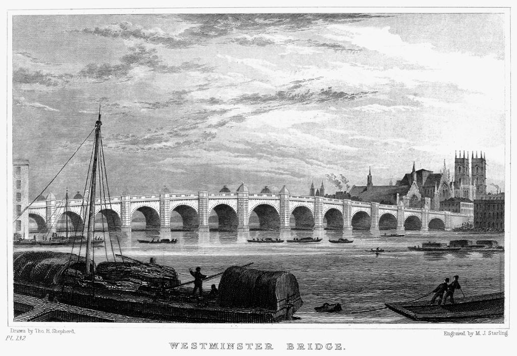 Westminster Bridge, 1831