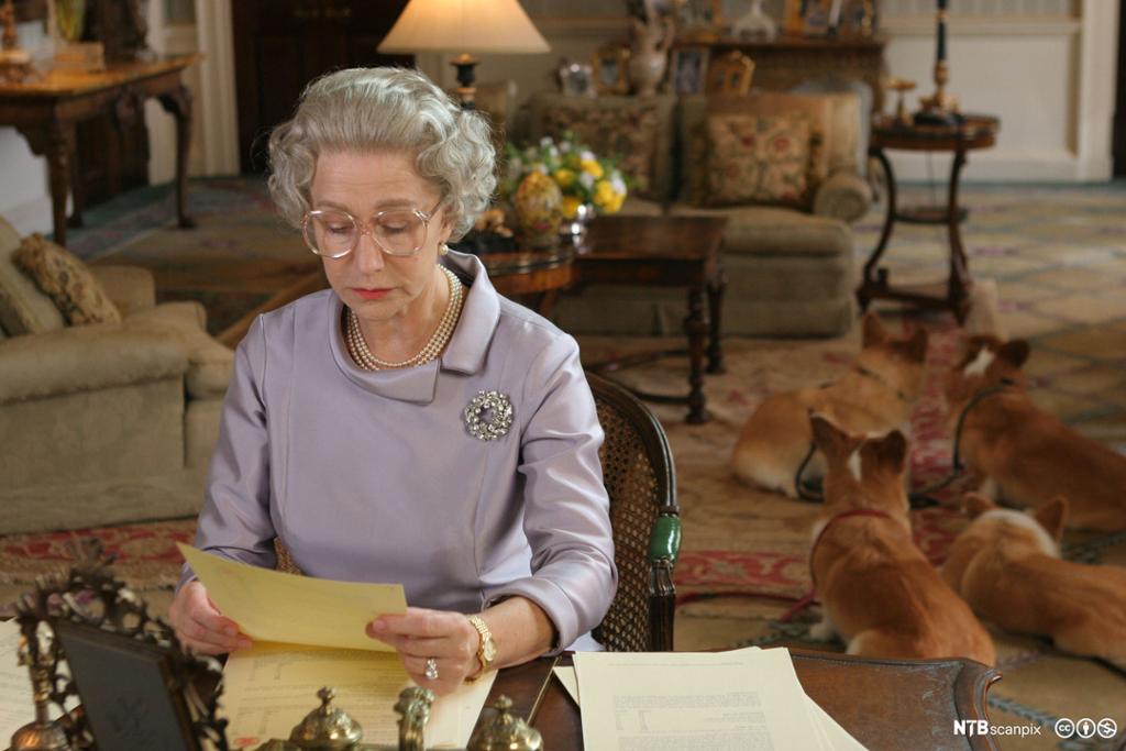 Hellen Mirren in the film "The Queen"