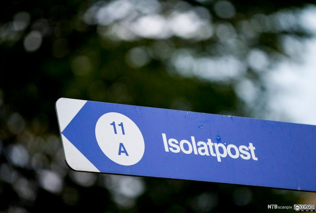 Isolat på sykehus. Foto.