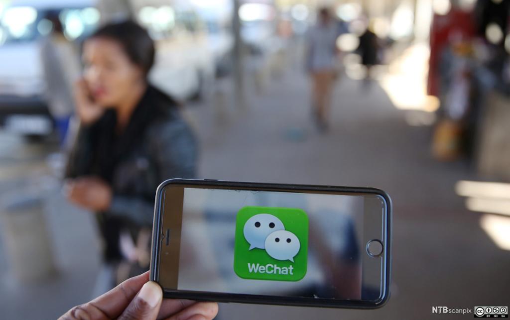 WeChat på mobil