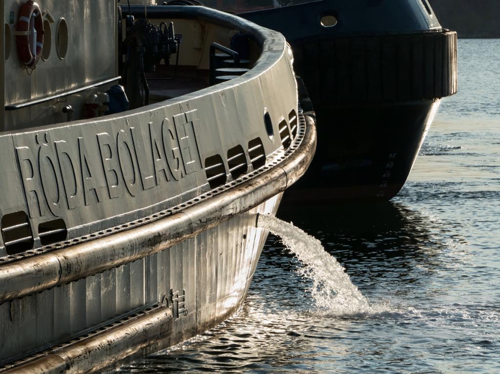 Ballastvann. Bilde.